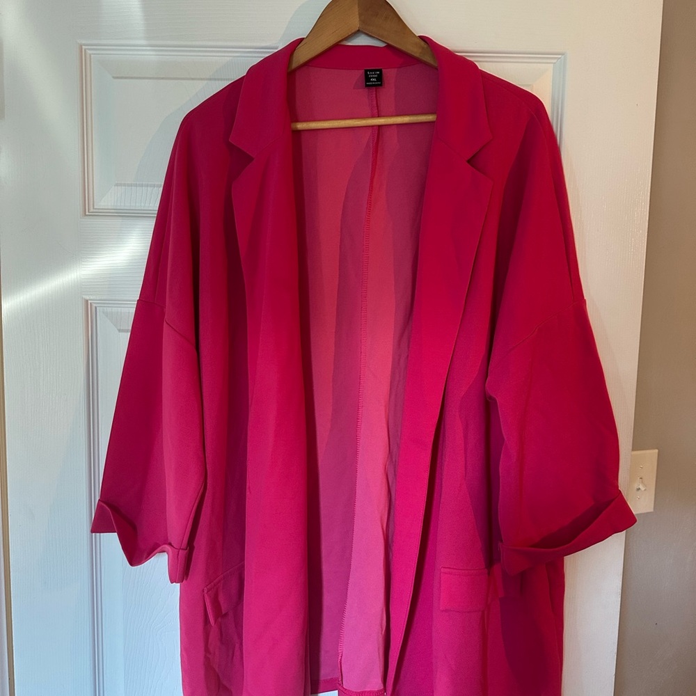 Women's Pink Blazer by Zara